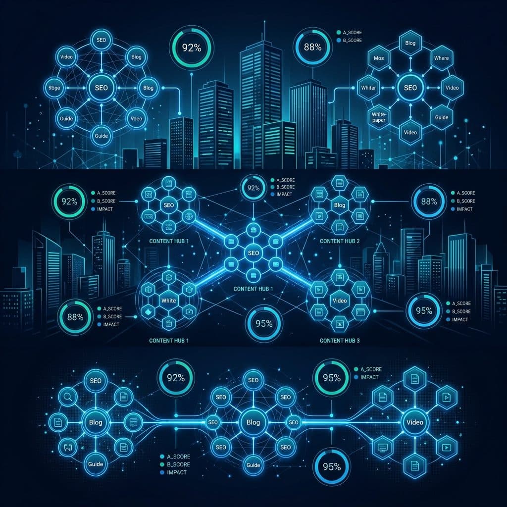 Content hubs للشركات B2B في السعودية: كيف تبني authority يخدم الطلبات
