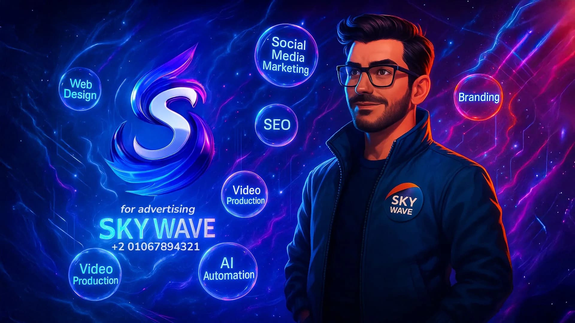 Sky Wave — وكالة تسويق وبرمجة