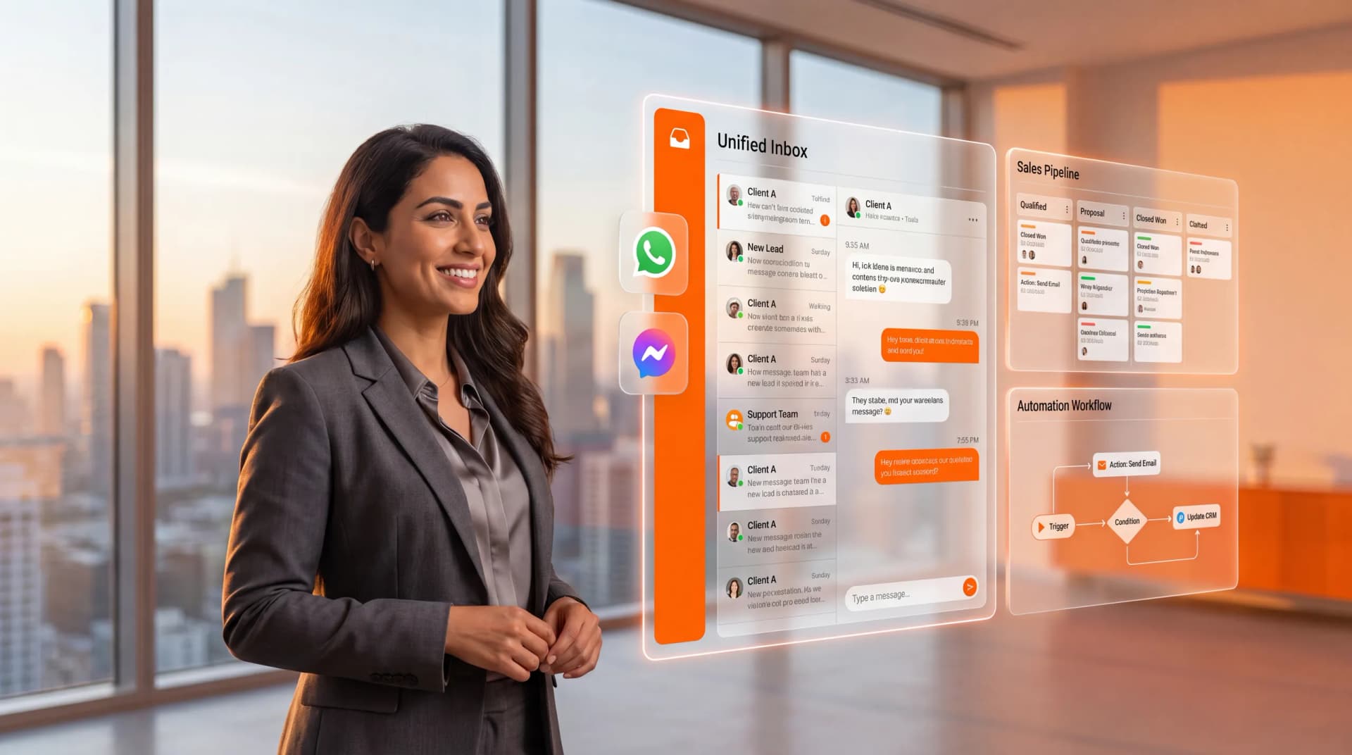 Sky Wave Sales System