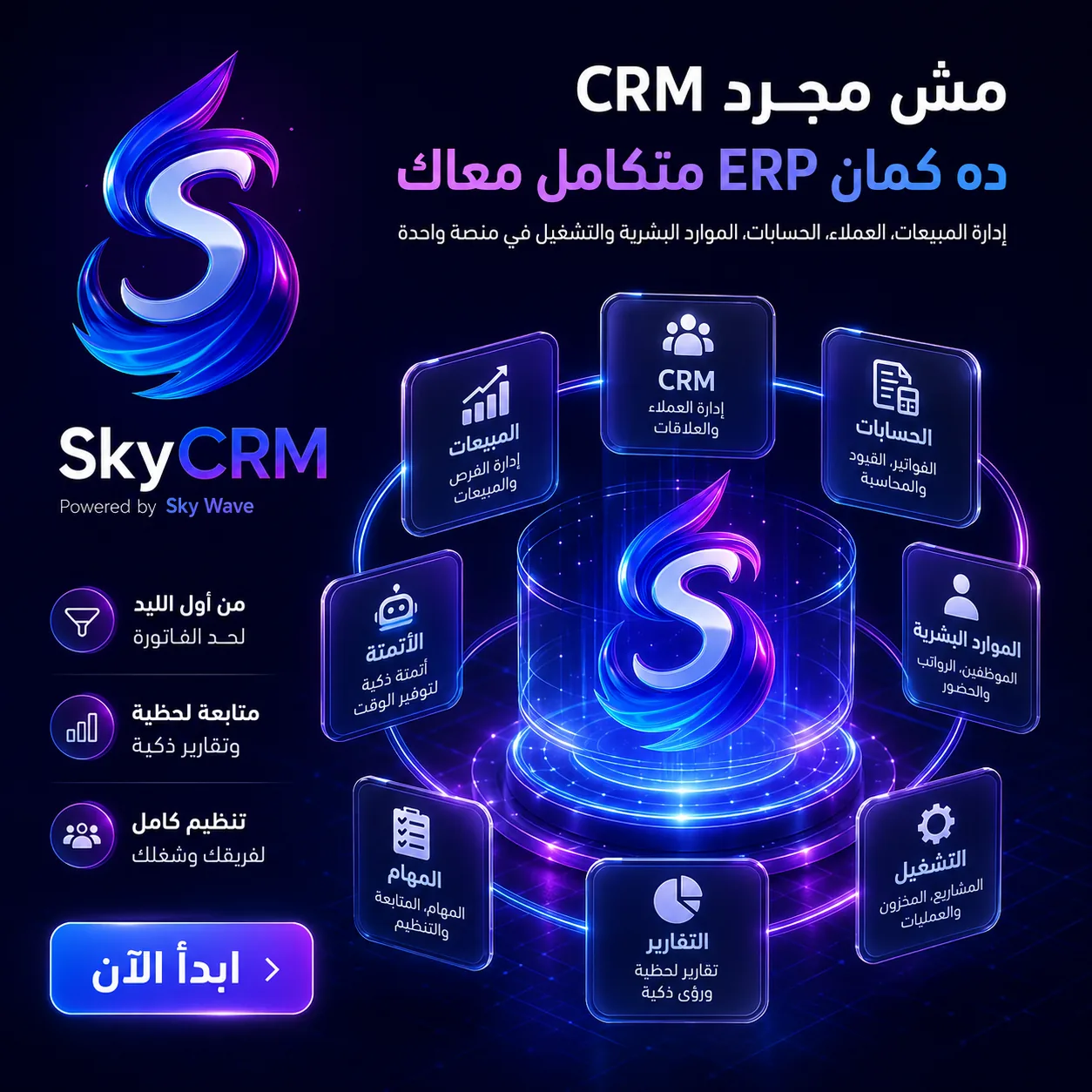 SkyCrm - Roles & Permissions