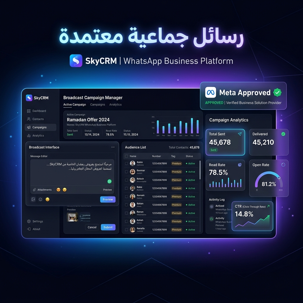 تقارير SkyCRM
