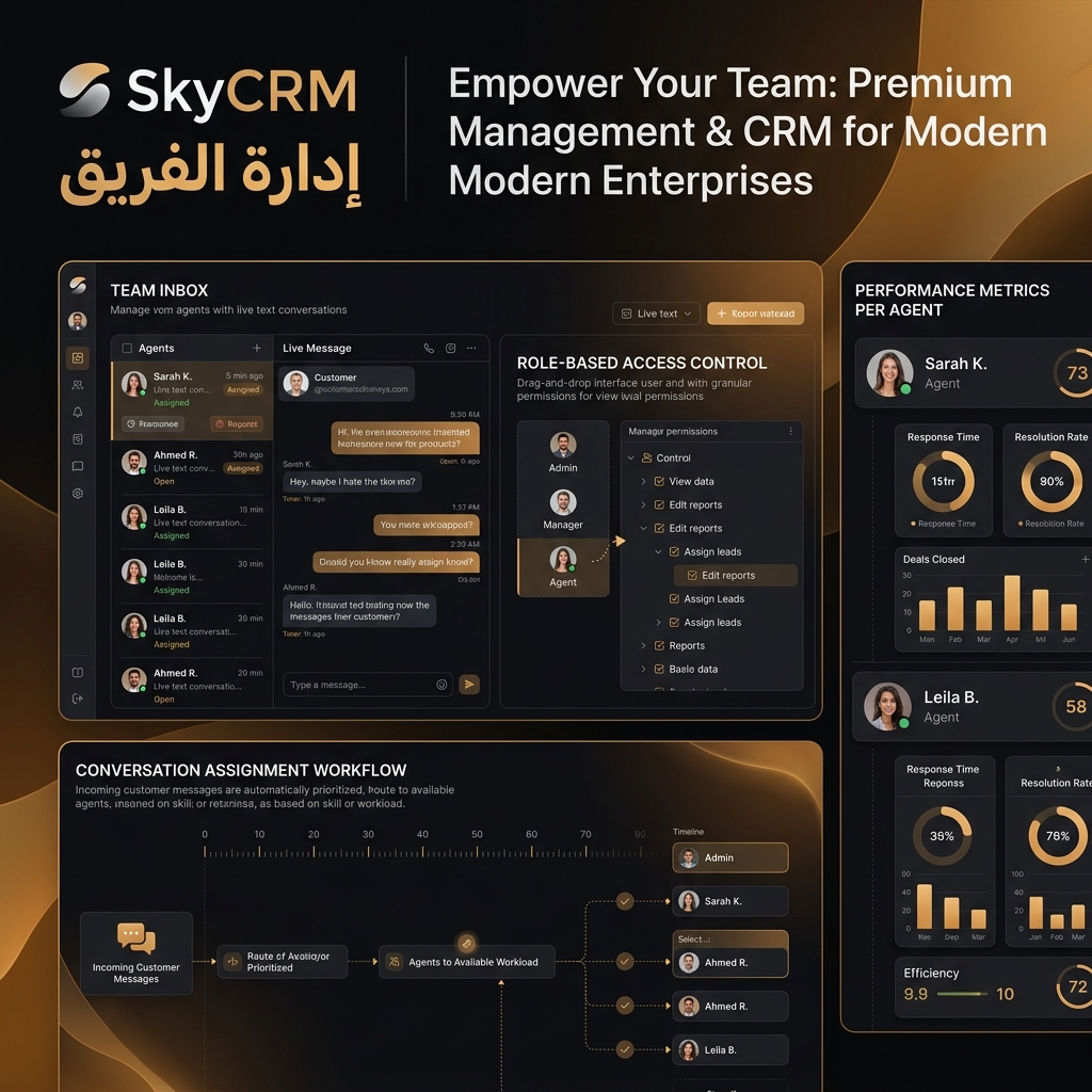 تكاملات SkyCRM