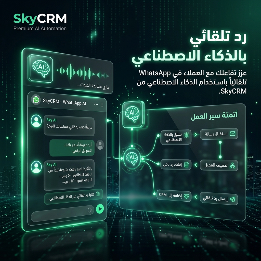 Landing Pages في SkyCRM